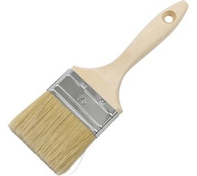 Mullrose Chip paint brush 70mm - unpainted wooden handle Mullrose Chip paint brush 70mm - unpainted wooden handle