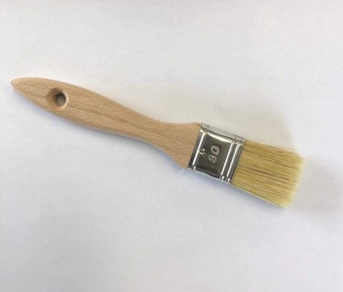 Mullrose Chip paint brush 30mm - unpainted wooden handle Mullrose Chip paint brush 30mm - unpainted wooden handle