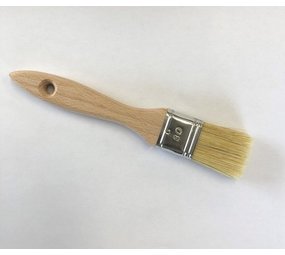 Mullrose Flachpinsel 30 mm - unlackierter Holzstiel Mullrose Flachpinsel 30 mm - unlackierter Holzstiel