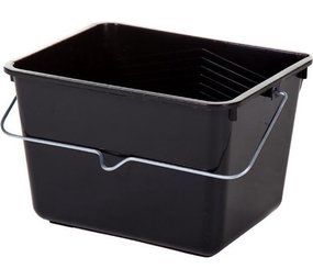 Mullrose Farbeimer rechteckig 12 Liter - L 38 x B 27 x H 20,5 cm Mullrose Farbeimer rechteckig 12 Liter - L 38 x B 27 x H 20,5 cm