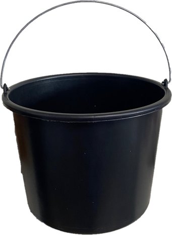 Mullrose Baueimer 12 Liter - Schwarz Mullrose Baueimer 12 Liter - Schwarz