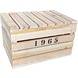 Mullrose Wooden box - natural - 1965 - 47x32x28cm