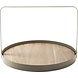 Gusta Gusta - Plateau met Handvat - Beige - dia. 35cm Gusta Gusta - Plateau met Handvat - Beige - dia. 35cm