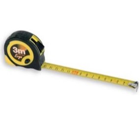 Mullrose Tape measure 3 meters Mullrose Tape measure 3 meters