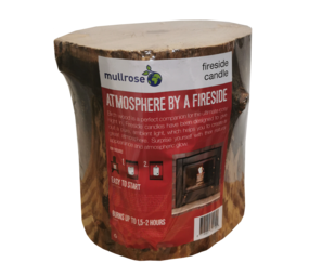 Mullrose Fakkel - Zweeds- boomstam- kaars-branduren goed-sfeer- binnen en buiten-- voor gebruik in openhaard Mullrose Fakkel - Zweeds- boomstam- kaars-branduren goed-sfeer- binnen en buiten-- voor gebruik in openhaard