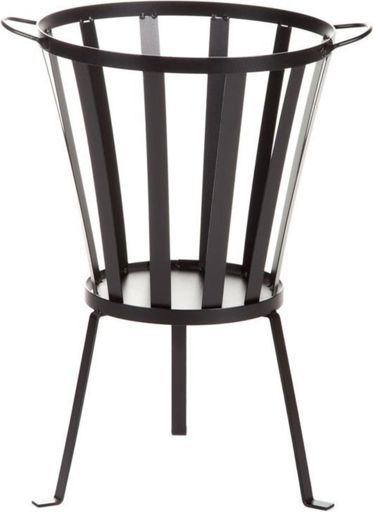 Mullrose Stylish Black Fire Pit - 57cm High | Enjoy Cozy Evenings in the Garden Mullrose Stylish Black Fire Pit - 57cm High | Enjoy Cozy Evenings in the Garden