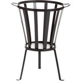 Mullrose Stylish Black Fire Pit - 57cm High | Enjoy Cozy Evenings in the Garden Mullrose Stylish Black Fire Pit - 57cm High | Enjoy Cozy Evenings in the Garden