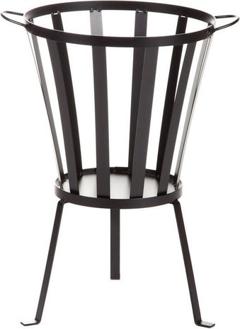 Mullrose Vuur-korf- in Zwartstijlvol-sfeer - 57cm Hoog -Geniet van gezellige avonden in de tuin Mullrose Vuur-korf- in Zwartstijlvol-sfeer - 57cm Hoog -Geniet van gezellige avonden in de tuin