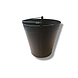 Mullrose Sturdy Black Fire Bucket with FIRE Print - 57cm High | Create a Stylish Fire Experience Mullrose Sturdy Black Fire Bucket with FIRE Print - 57cm High | Create a Stylish Fire Experience