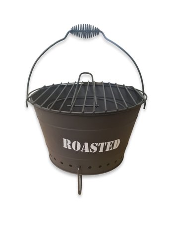 Mullrose BBQ- Draagbaar-zwart-compleet- "ROASTED" Mullrose BBQ- Draagbaar-zwart-compleet- "ROASTED"