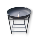 Mullrose Elegant Black Fire Table 70 cm Height | Create Coziness in Your Garden! Mullrose Elegant Black Fire Table 70 cm Height | Create Coziness in Your Garden!