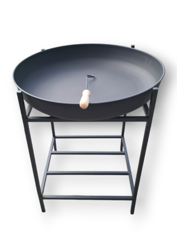 Mullrose Stimmungsvoller Feuertisch Schwarz 70 cm | Gemütlichkeit für Ihren Garten! Mullrose Stimmungsvoller Feuertisch Schwarz 70 cm | Gemütlichkeit für Ihren Garten!