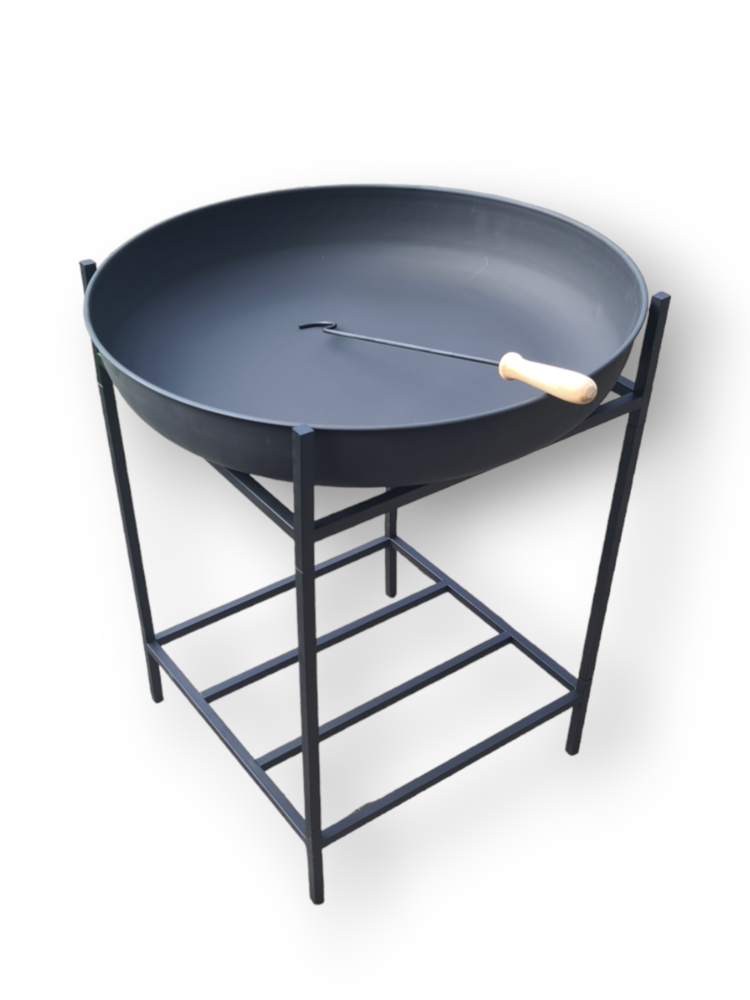 Mullrose Stimmungsvoller Feuertisch Schwarz 70 cm | Gemütlichkeit für Ihren Garten! Mullrose Stimmungsvoller Feuertisch Schwarz 70 cm | Gemütlichkeit für Ihren Garten!
