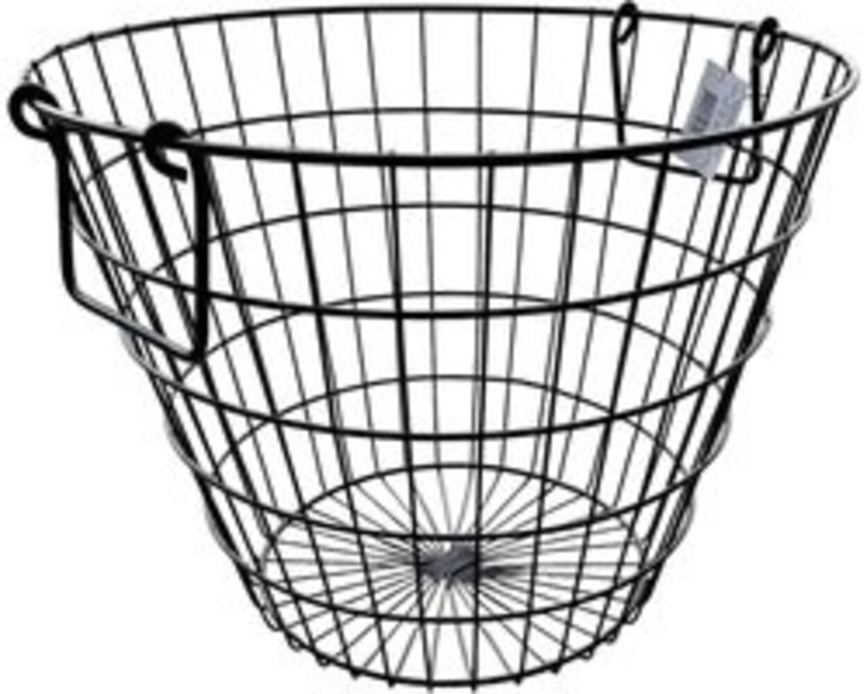 Mullrose Mand-opberger-zwart-metaal-trendy-hometyle