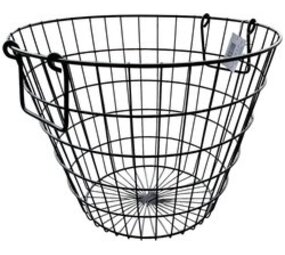 Mullrose Mand- zwart- metaal- trendy diameter 40 x hoogte 35