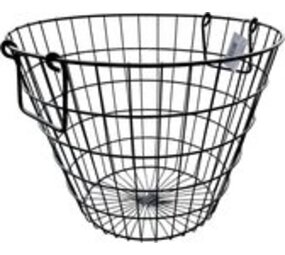 Mullrose Korb aus schwarzem Metall im trendigen homestyle  durchmesser 35 x  hoehe 28 Mullrose Korb aus schwarzem Metall im trendigen homestyle  durchmesser 35 x  hoehe 28