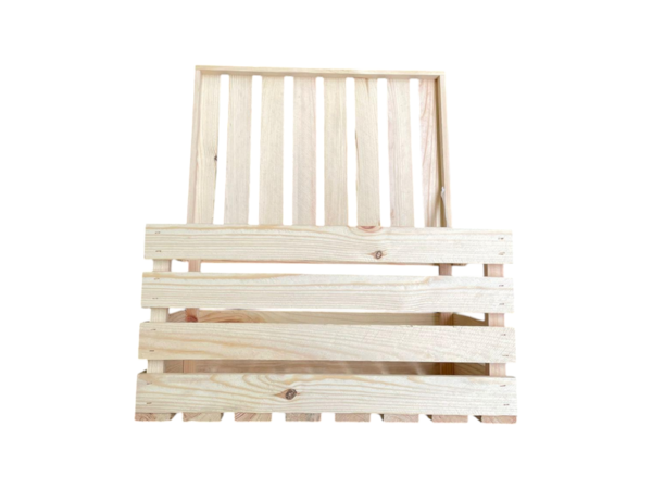 mullrose Kist- opbergen-hout-naturel-1 stuk mullrose Kist- opbergen-hout-naturel-1 stuk