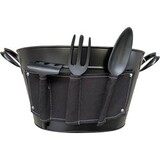 Mullrose Kuip-kweken- tuingereedschap-zwart- trendy-handvatten- 50 cm Mullrose Kuip-kweken- tuingereedschap-zwart- trendy-handvatten- 50 cm