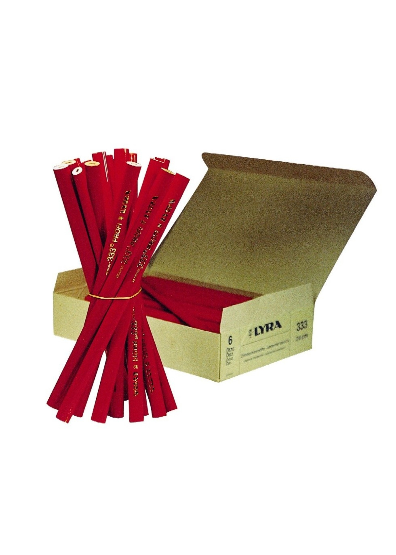 Lyra Timmermanspotlood ROOD / GROEN Lyra 24cm