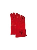 Lashandschoen rood, 5-vingers