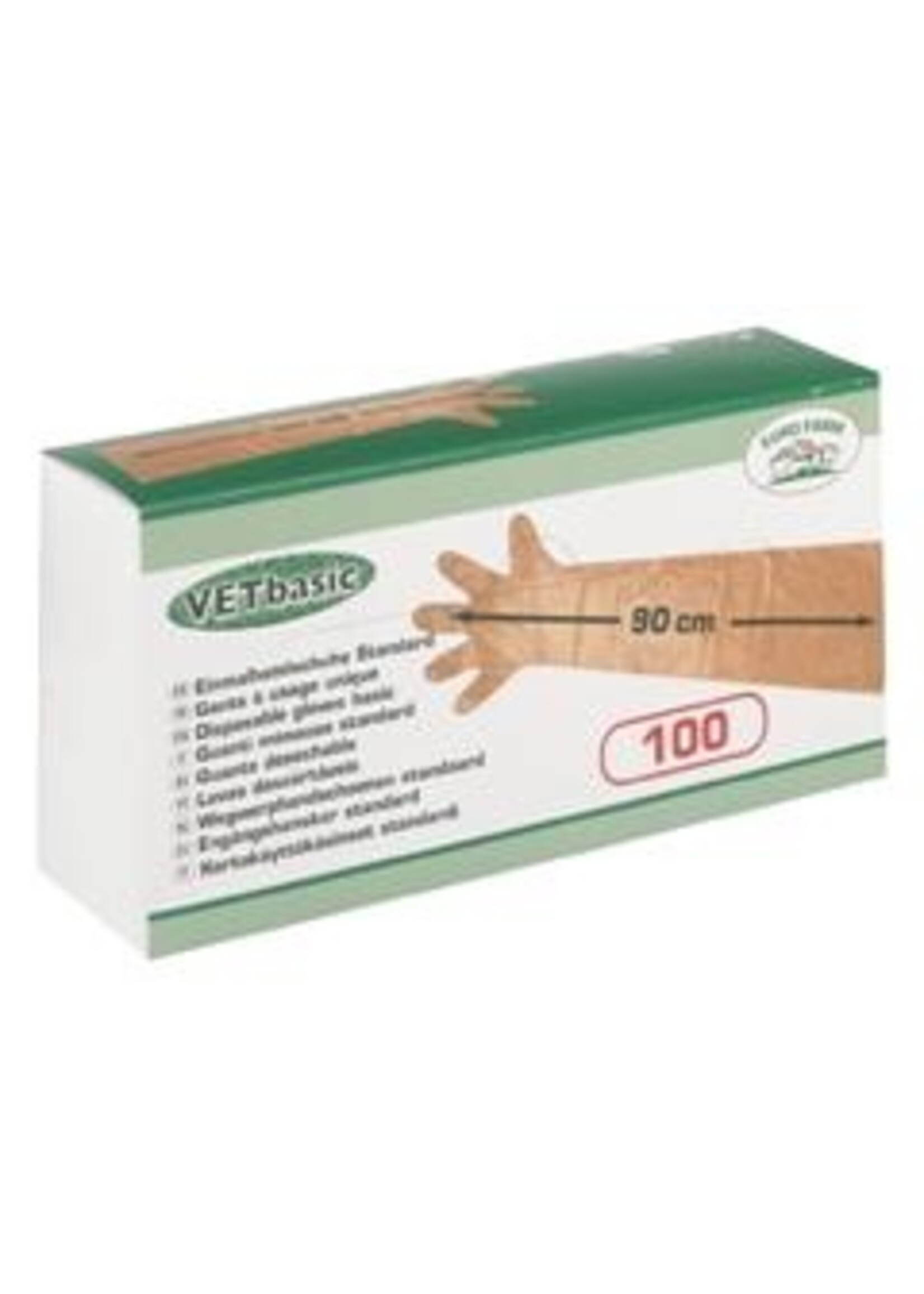 Eurofarm Onderzoekshandschoen VETbasic lang (90cm), à 100st.