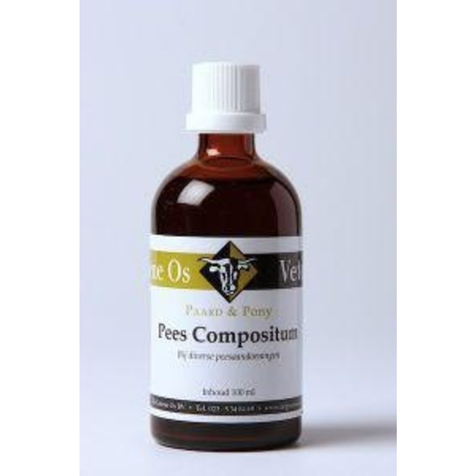 Groene Os Pees compositum paard 100ml.