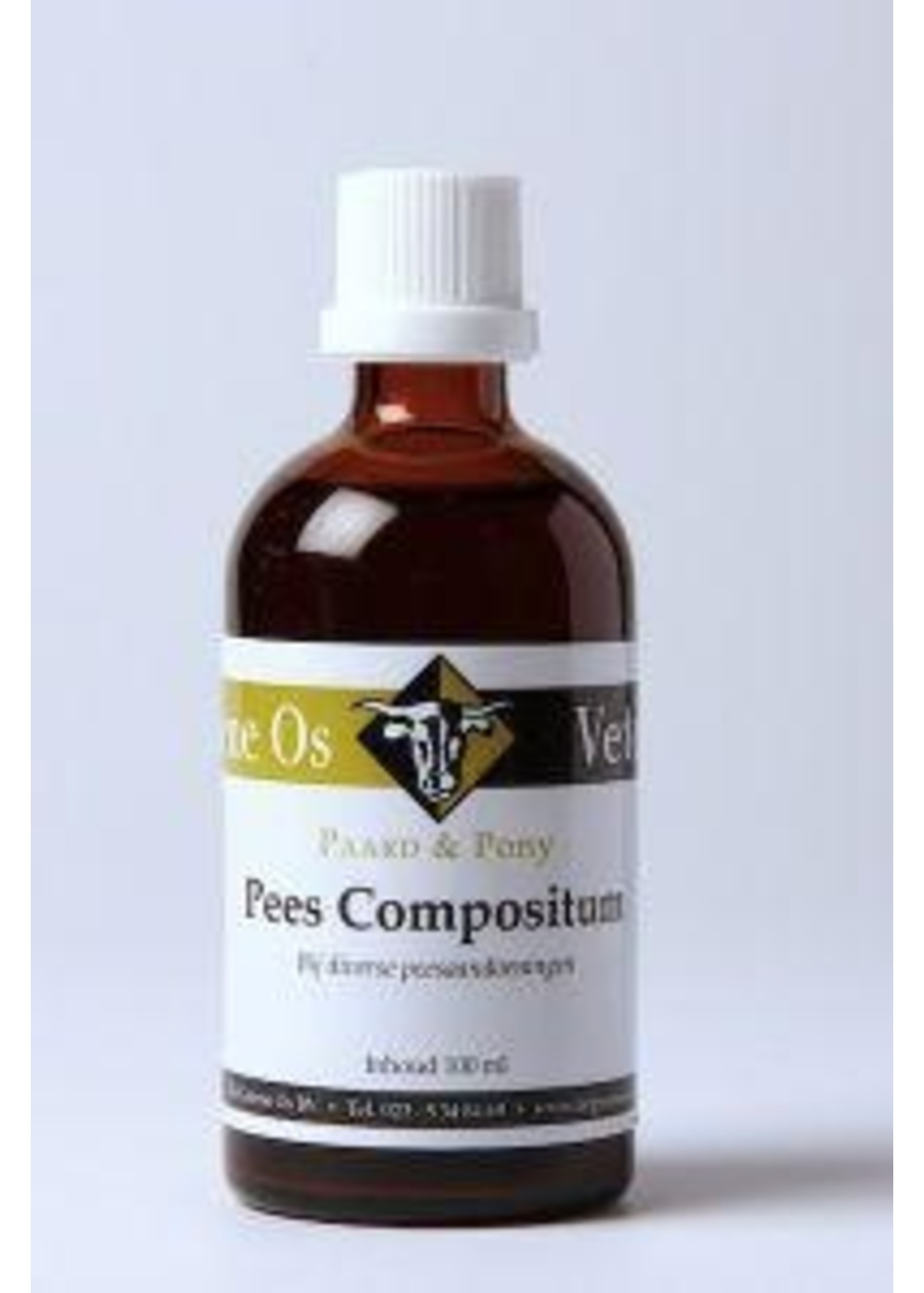 Groene Os Pees compositum paard 100ml.