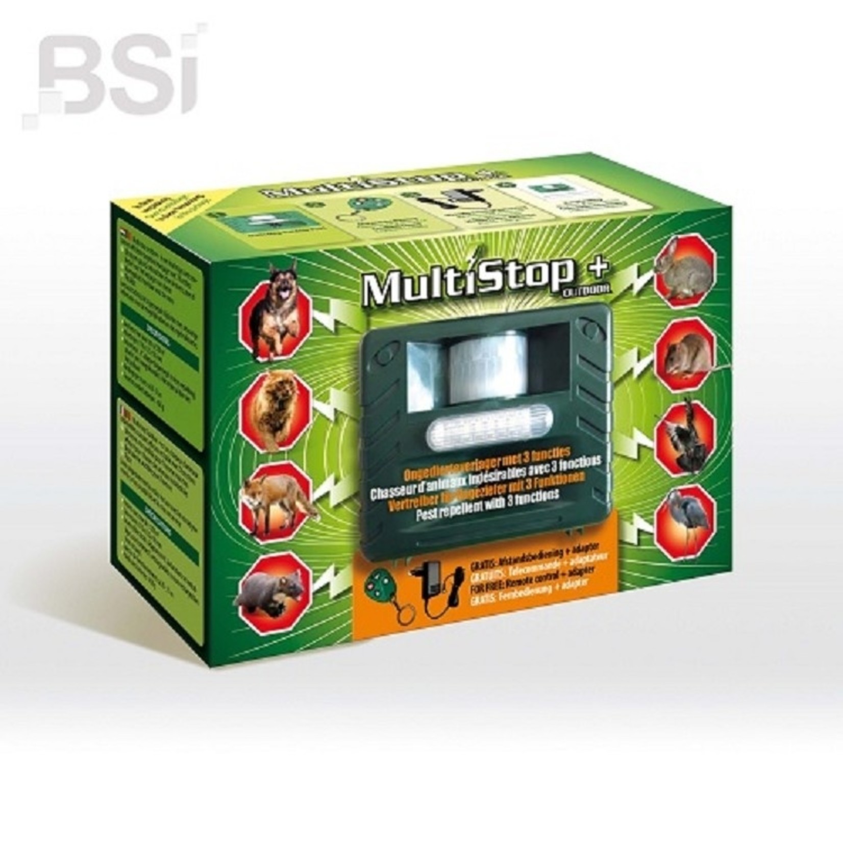 BSI MULTISTOP OUTDOOR + met gratis adapter