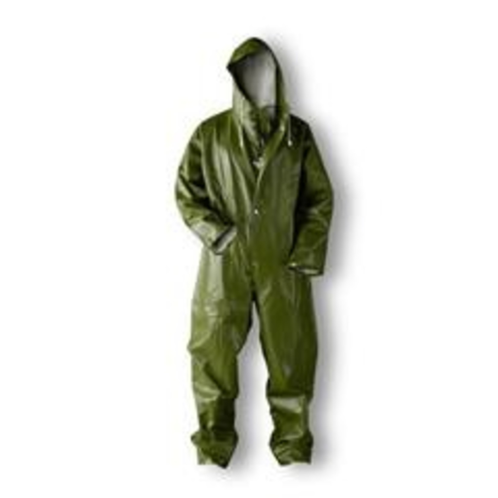 Dolfing Dolfing, Spuitoverall/ regenoverall groen zonder zakken mt.S t/m XXXL