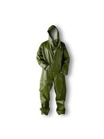 Dolfing Dolfing, Spuitoverall/ regenoverall groen zonder zakken mt.S t/m XXXL