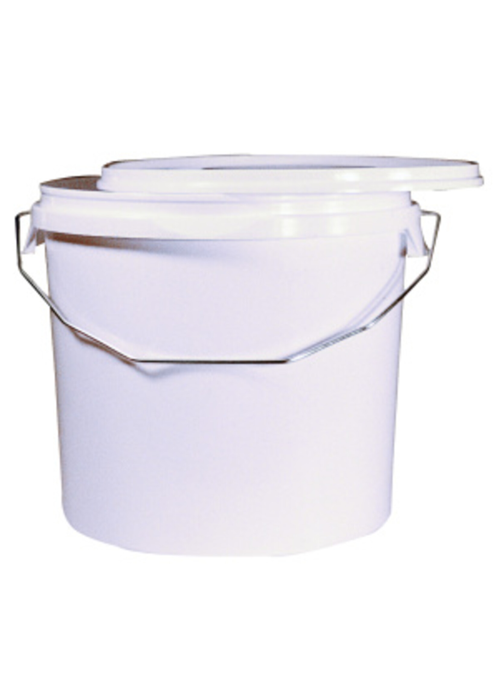 MM Emmertje kunststof wit 10L.