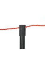 AKO Afrastering AKO Paaltje zwart 90cm v. schapennet dubbele pen