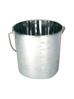 Emmer RVS met hengsel