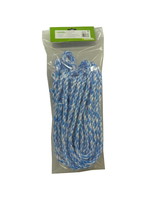 Kerbl Koetouwen nylon blauw/wit 200cm  - 12mm  (5 stuks)