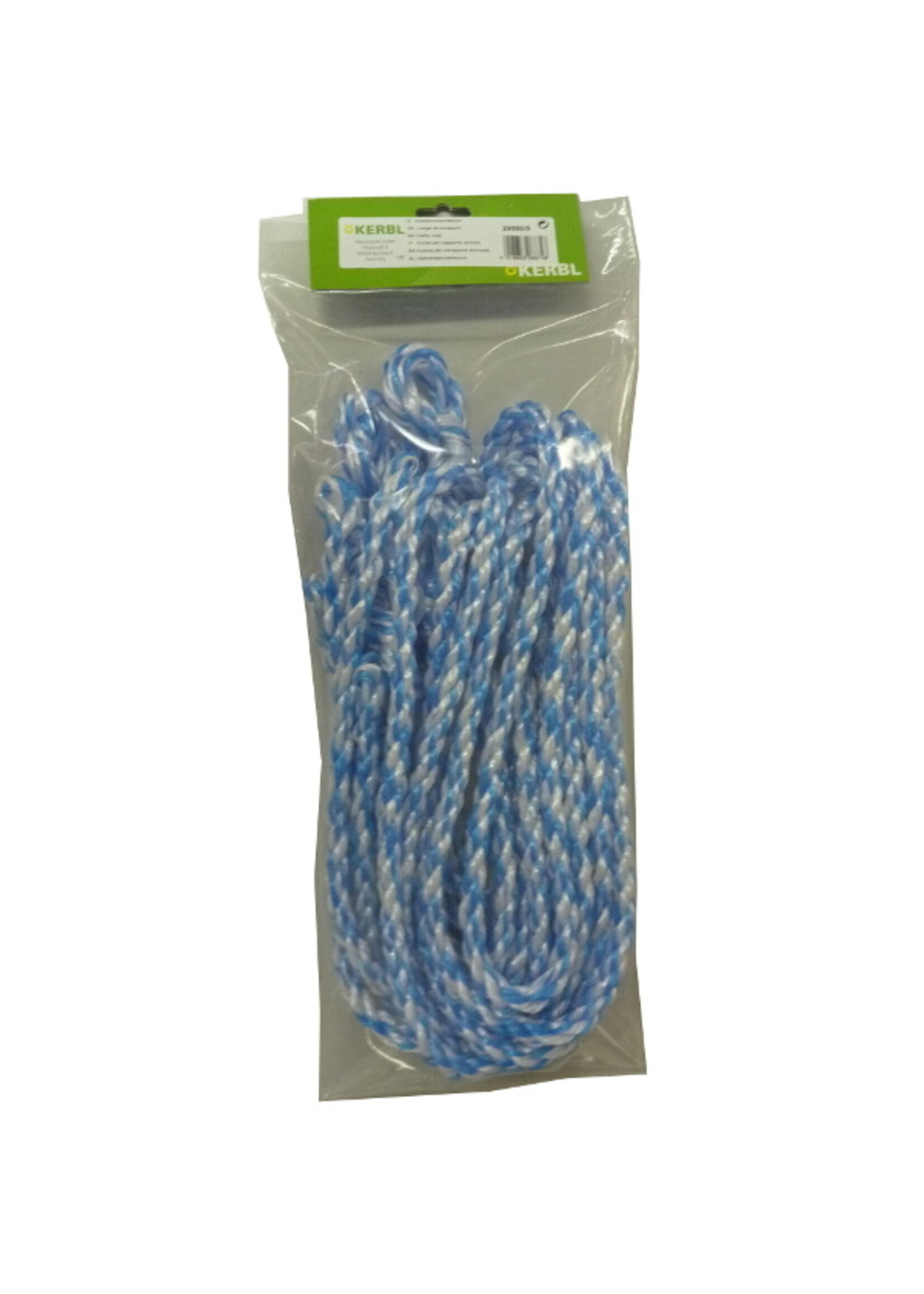 Kerbl Koetouwen nylon blauw/wit 200cm  - 12mm  (5 stuks)