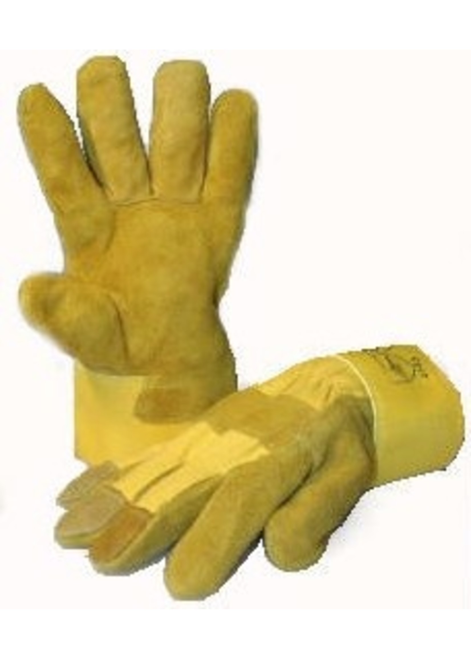 Handschoen splitleer Foamgevoerd