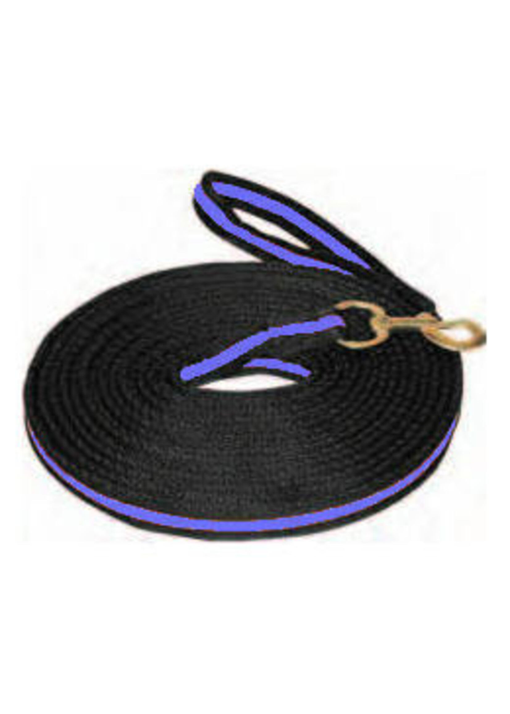 Longeerlijn SOFT blauw/paars 8.00m