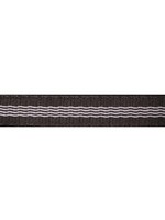 Mustang halster 2x verstelbaar zwart/zilver