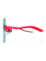 Zadelhouder plat, opklapbaar, rood