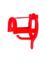 Trensenhouder, rood