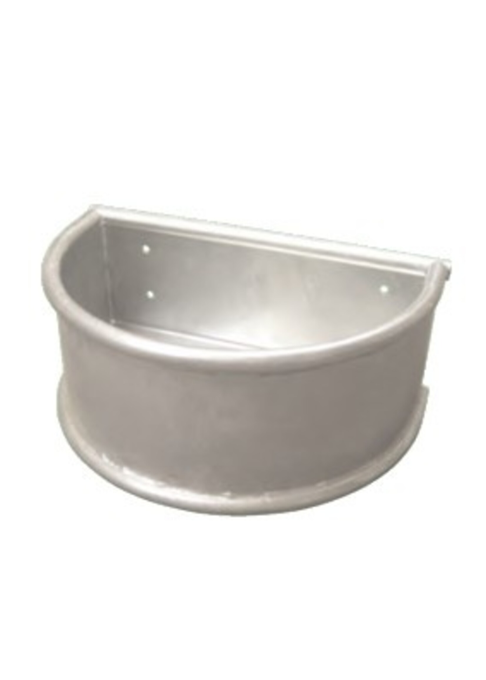 Voerbak gegalvaniseerd paard, Halfrond