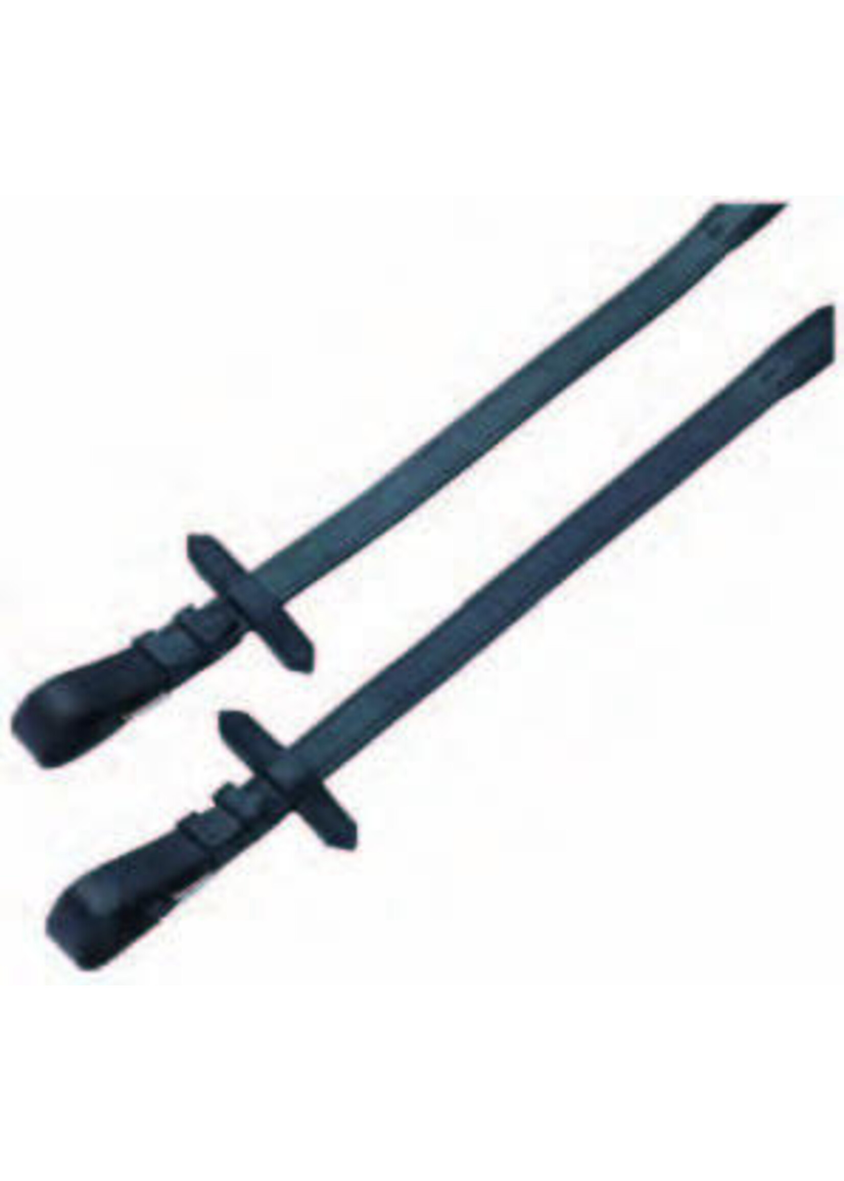 Teugel met leereind, zwart