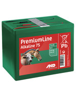 AKO Afrastering AKO ALKALINE droge batterij 9 V, 75 Ah