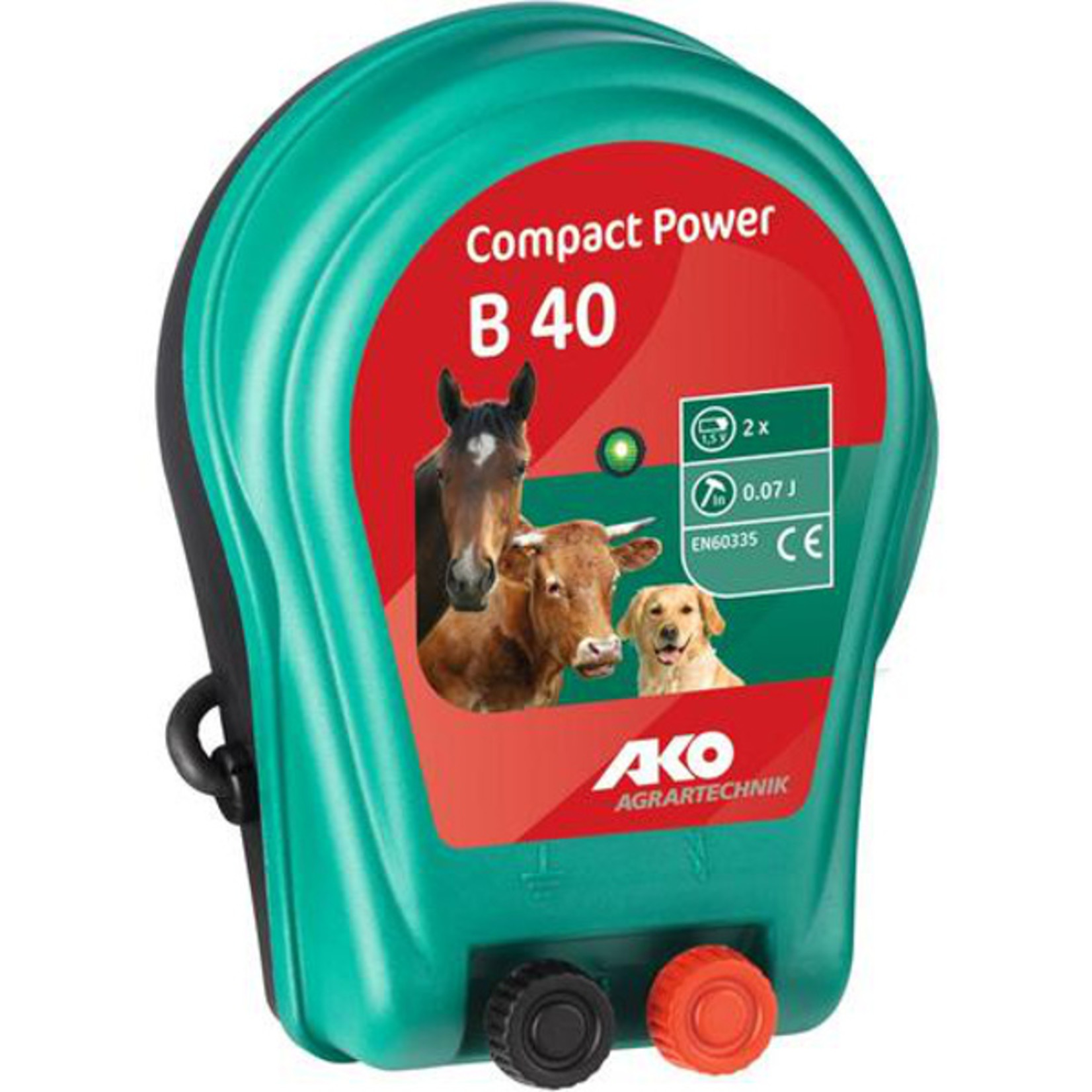 AKO AKO Compact Power B 40 batterijapparaat, 2x 1.5V