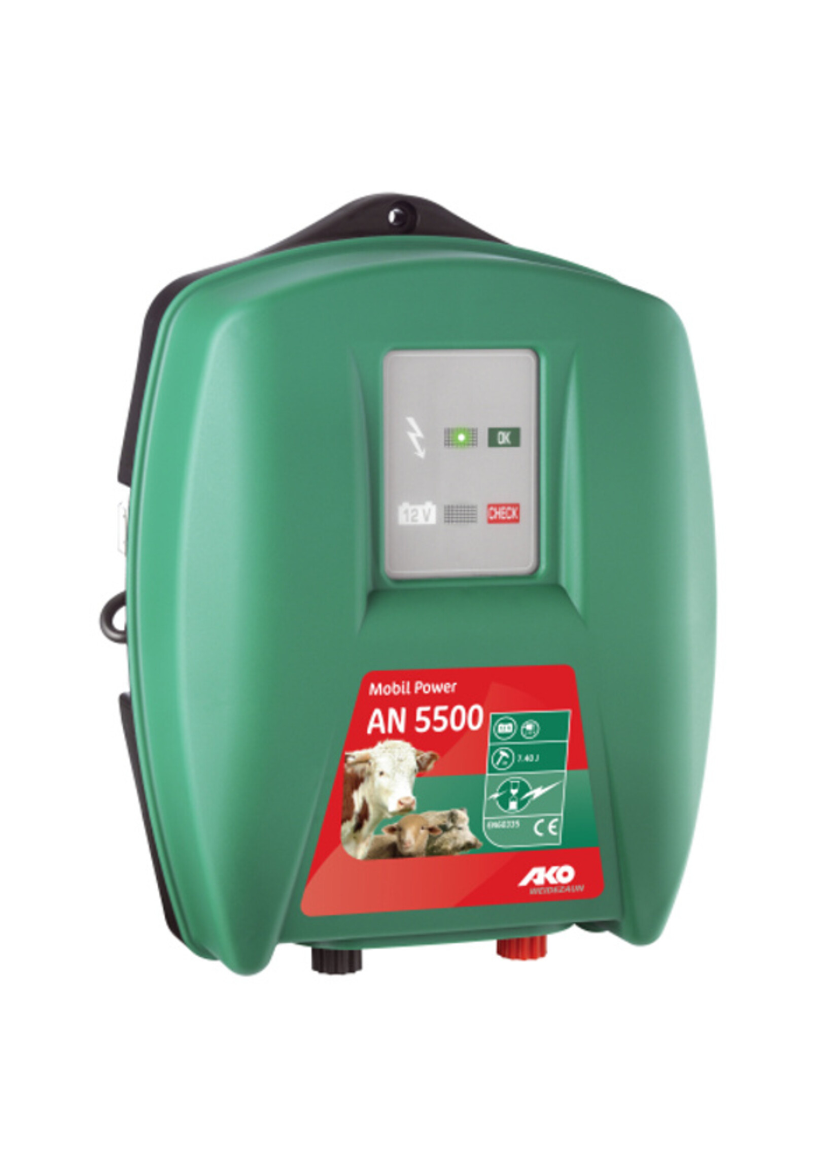 AKO Afrastering AKO Mobil Power AN 5500 accuapparaat, 12V *met GPS*