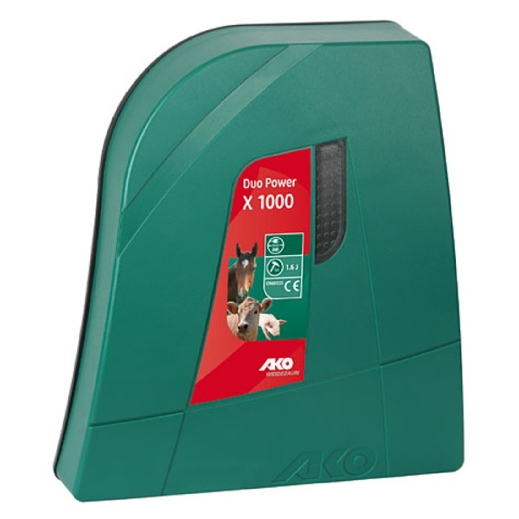 AKO Afrastering AKO Duo Power X1000 combi schrikdraadapparaat, 230V/12V