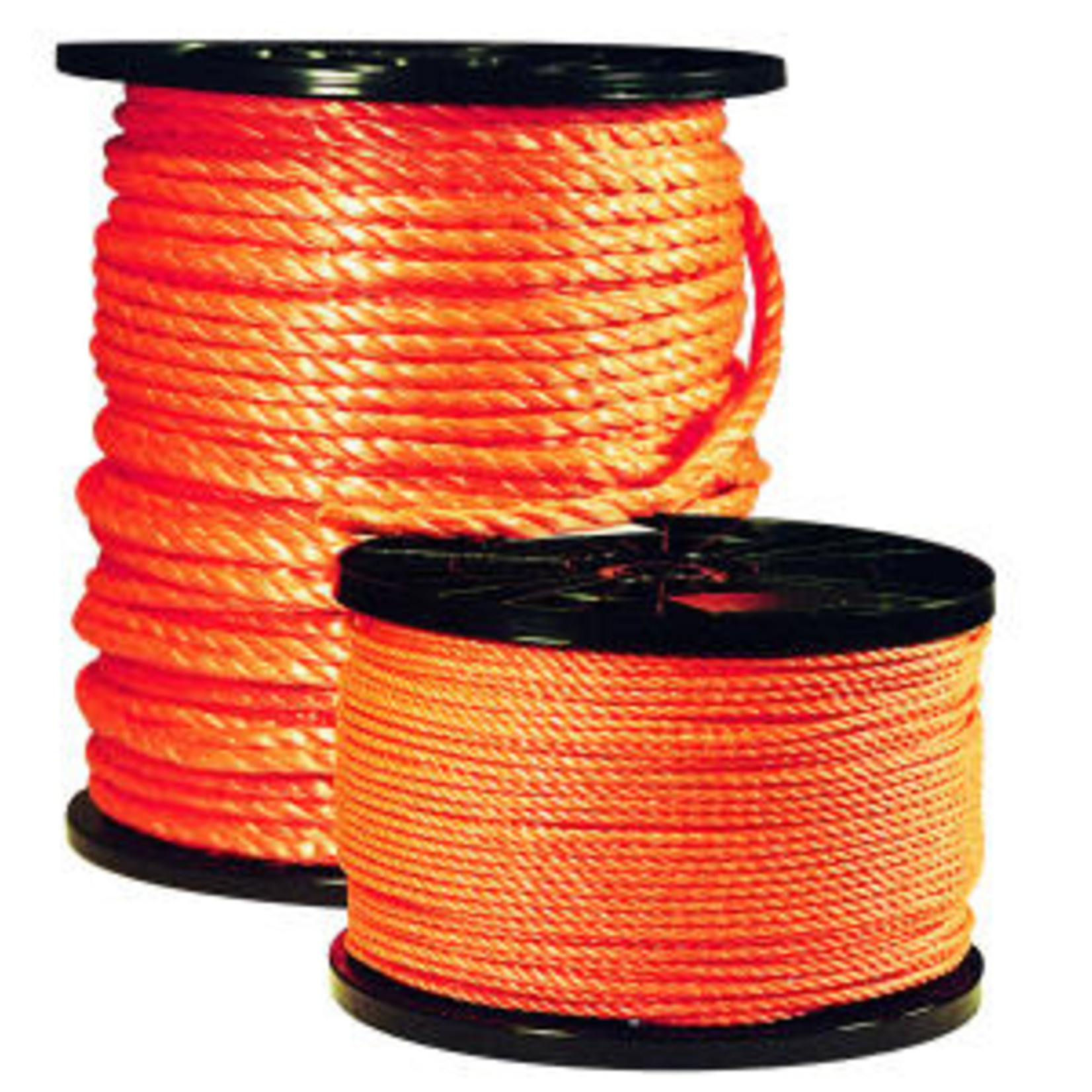 Nylon touw, polyprop oranje