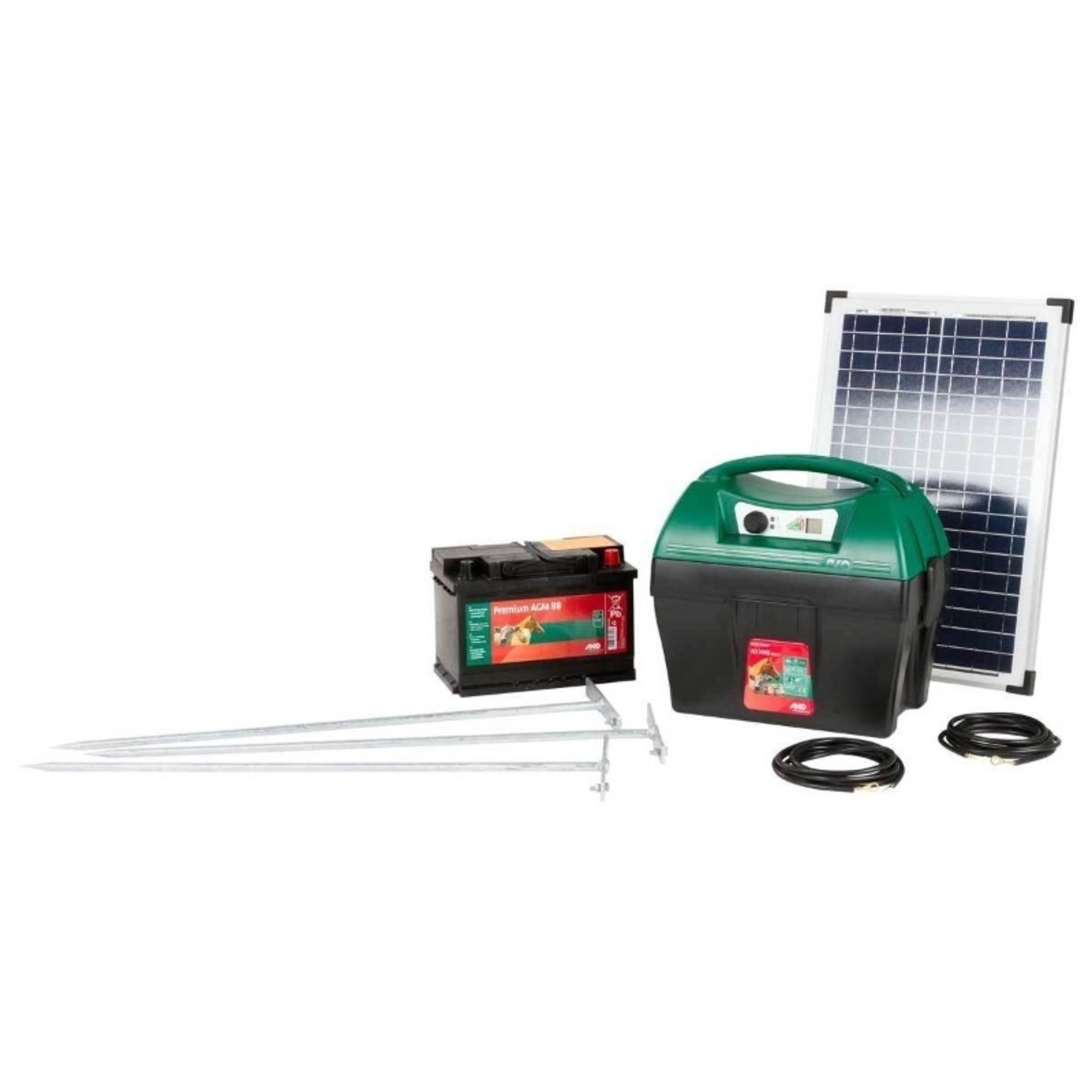 AKO Afrastering AKO Starterset Mobil Power AD 3000 digitaal