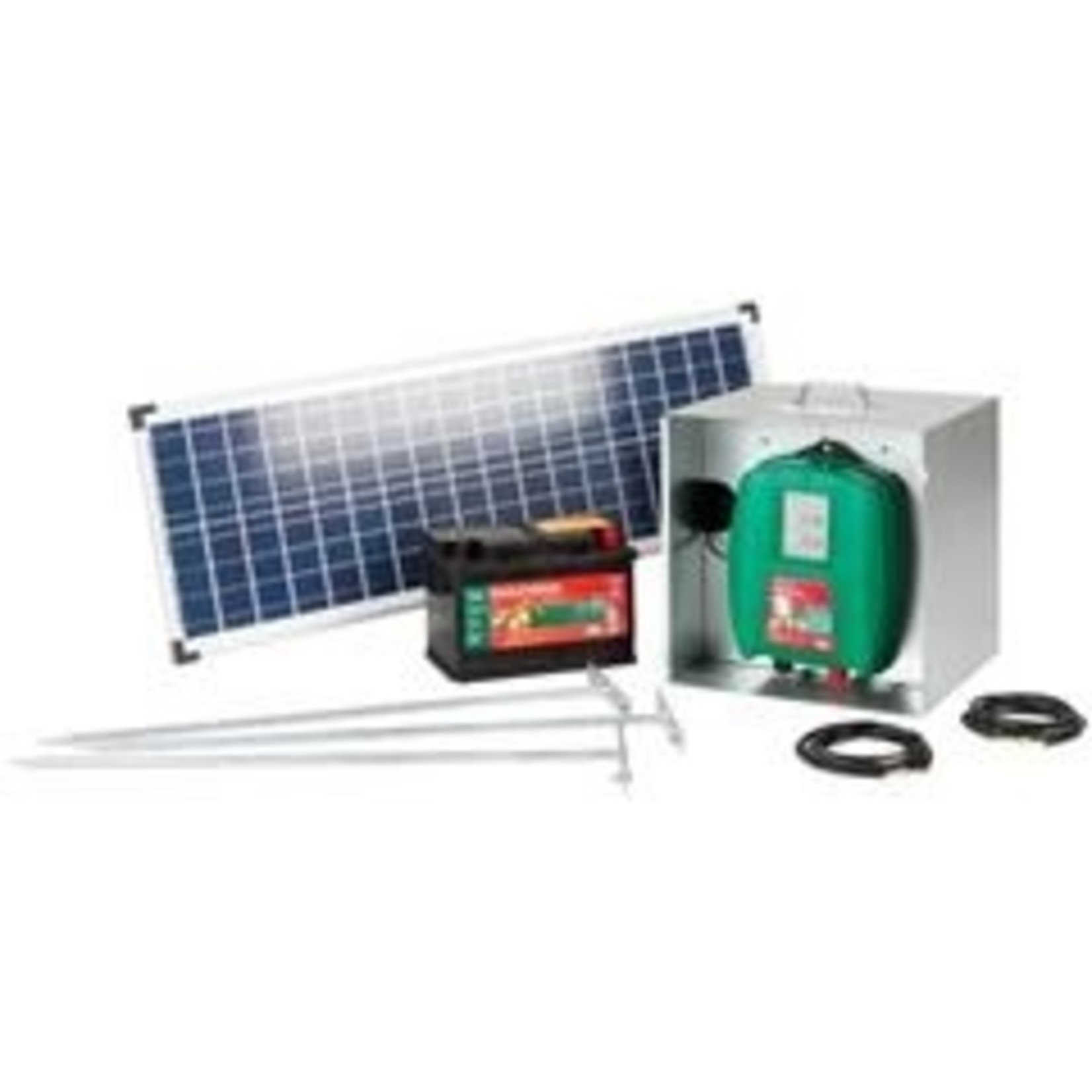 AKO Afrastering AKO Starterset Mobil Power AN 5500 + zonnepaneel