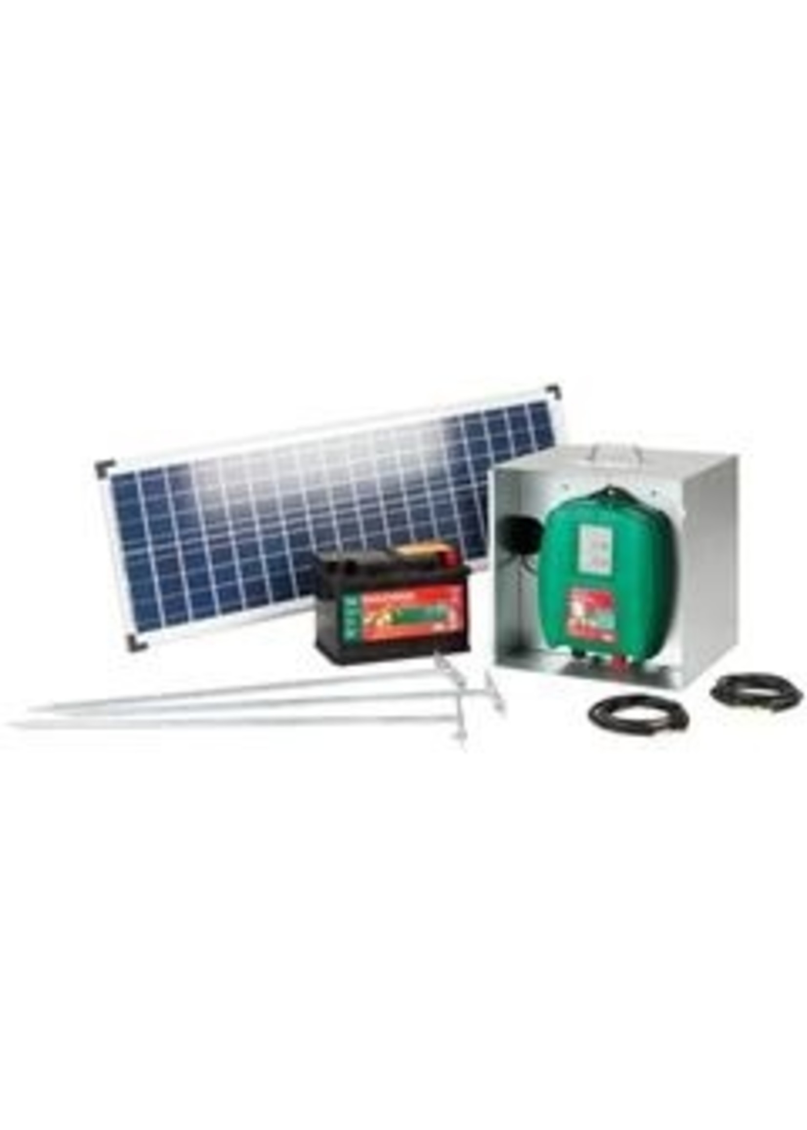 AKO Afrastering AKO Starterset Mobil Power AN 5500 + zonnepaneel